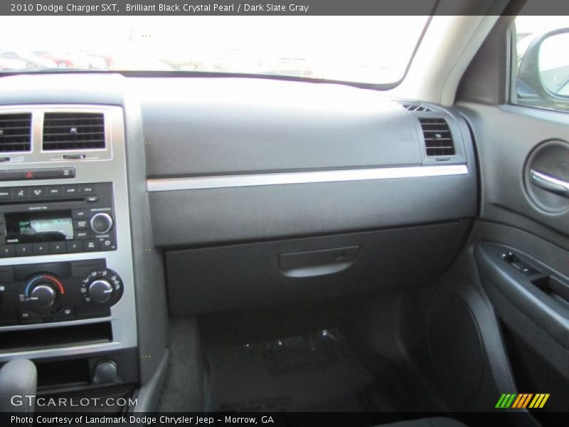 Brilliant Black Crystal Pearl / Dark Slate Gray 2010 Dodge Charger SXT