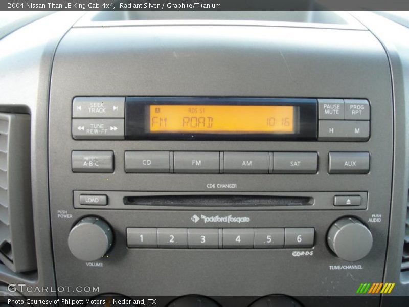 Radiant Silver / Graphite/Titanium 2004 Nissan Titan LE King Cab 4x4