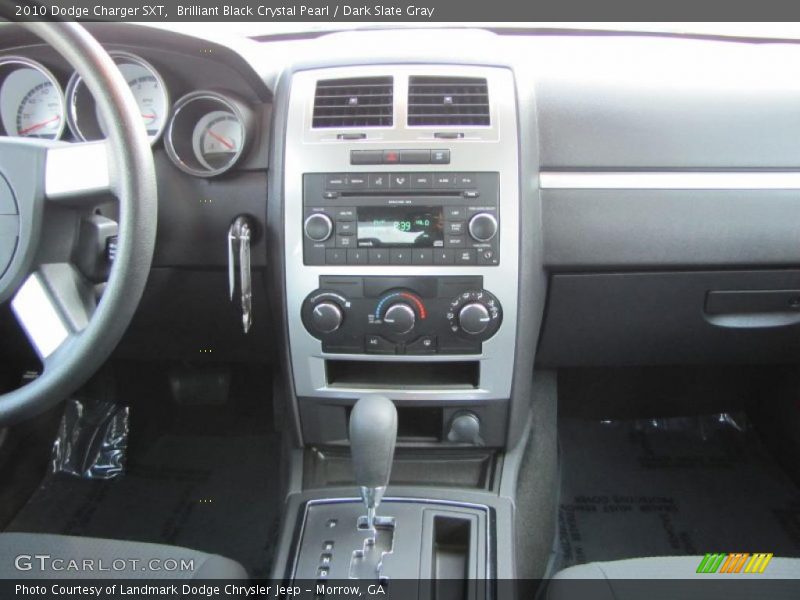Brilliant Black Crystal Pearl / Dark Slate Gray 2010 Dodge Charger SXT