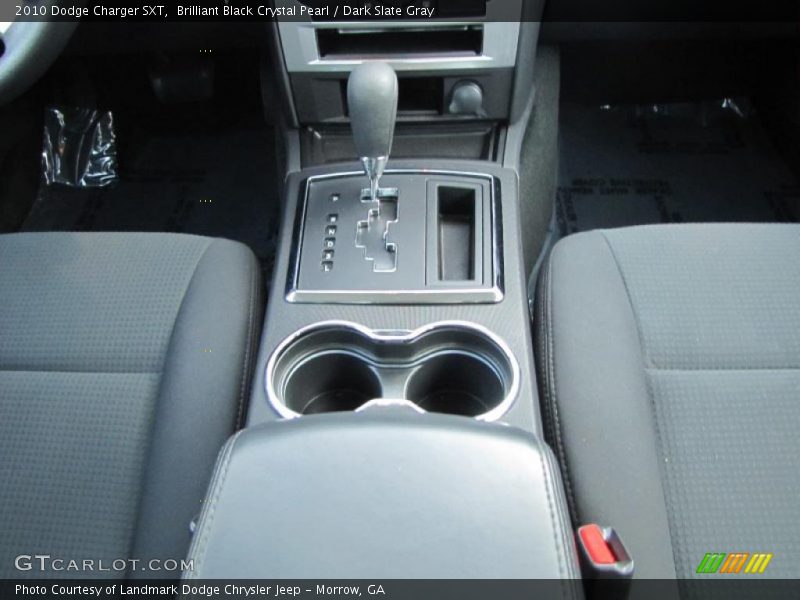 Brilliant Black Crystal Pearl / Dark Slate Gray 2010 Dodge Charger SXT