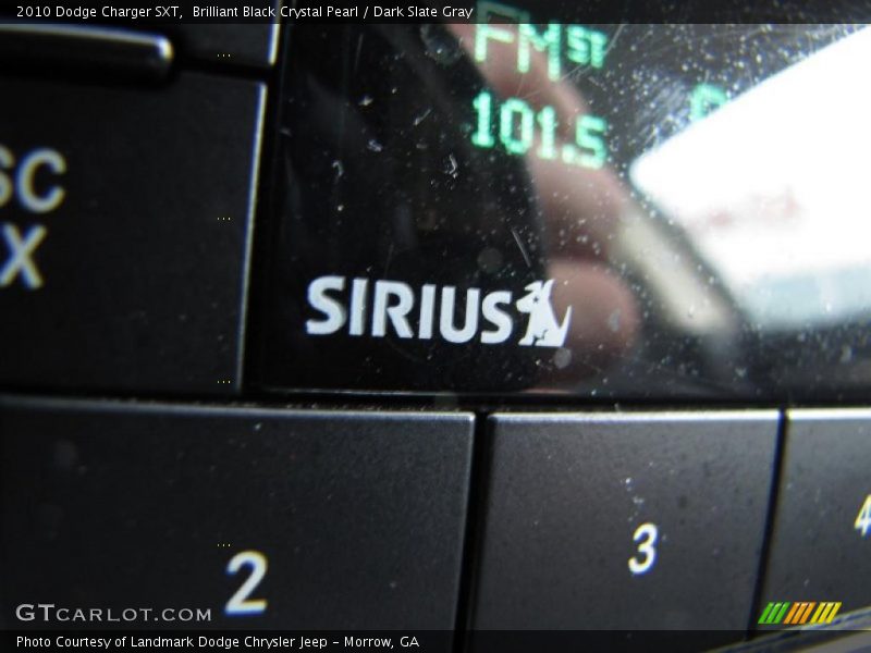 Brilliant Black Crystal Pearl / Dark Slate Gray 2010 Dodge Charger SXT