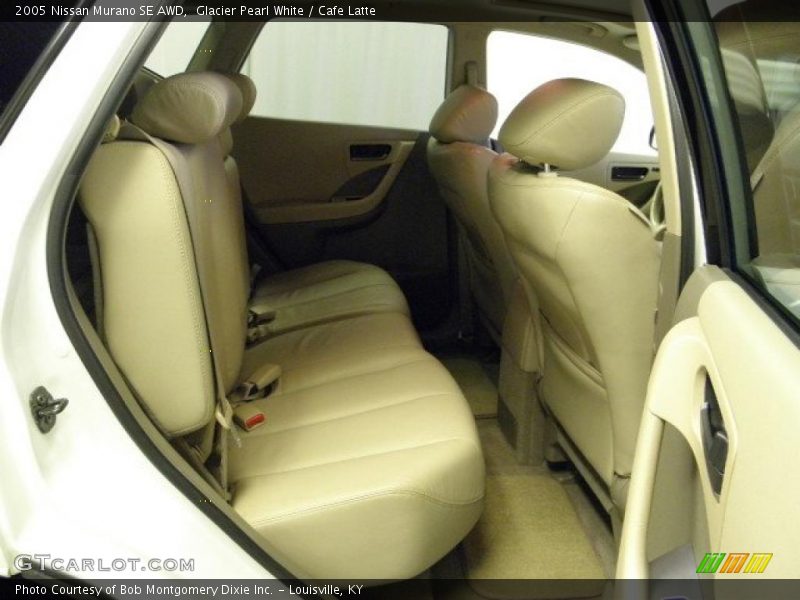 Glacier Pearl White / Cafe Latte 2005 Nissan Murano SE AWD
