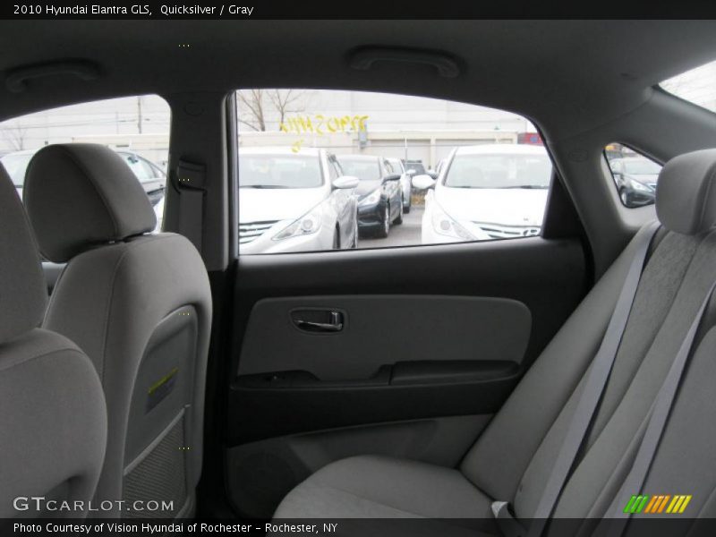 Quicksilver / Gray 2010 Hyundai Elantra GLS