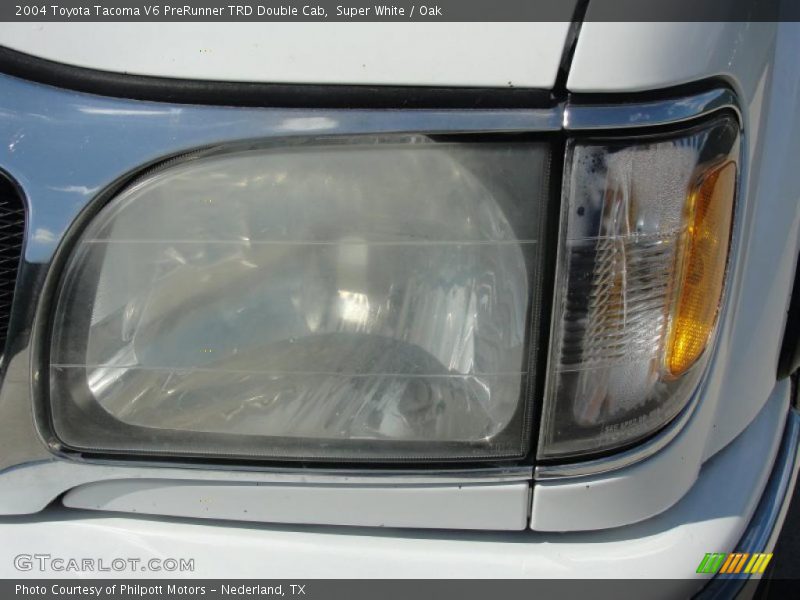 Super White / Oak 2004 Toyota Tacoma V6 PreRunner TRD Double Cab