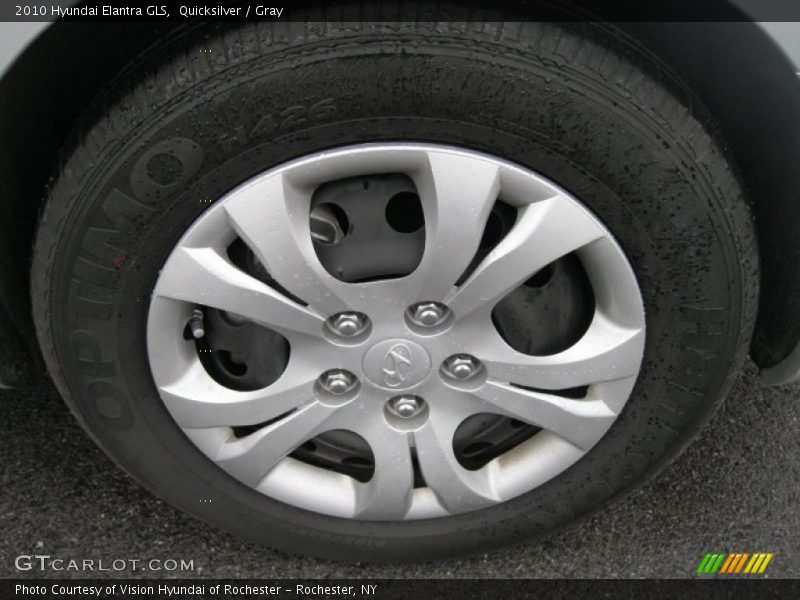 Quicksilver / Gray 2010 Hyundai Elantra GLS
