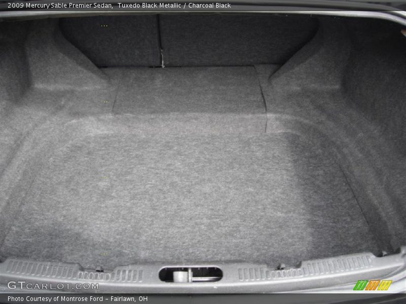 Tuxedo Black Metallic / Charcoal Black 2009 Mercury Sable Premier Sedan