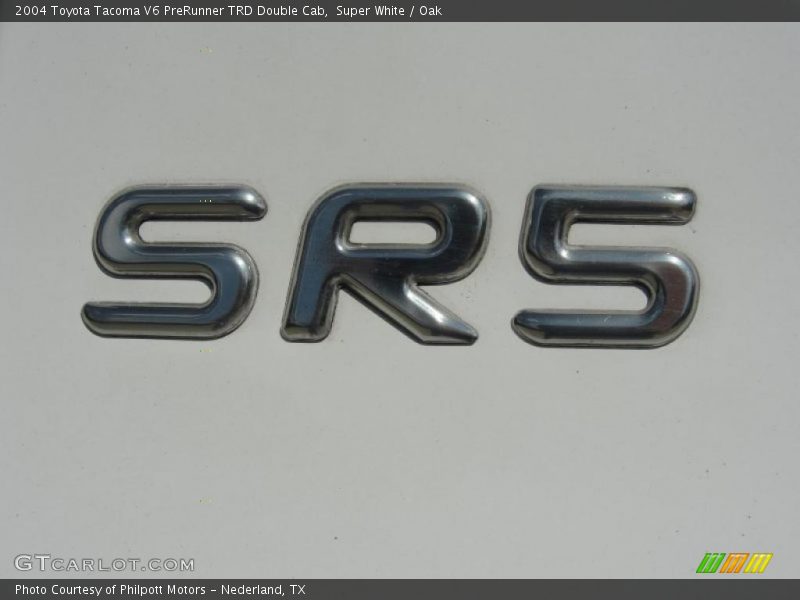 Super White / Oak 2004 Toyota Tacoma V6 PreRunner TRD Double Cab