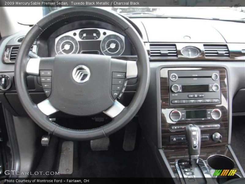 Tuxedo Black Metallic / Charcoal Black 2009 Mercury Sable Premier Sedan