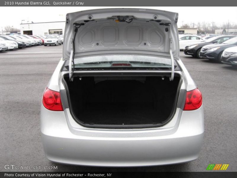 Quicksilver / Gray 2010 Hyundai Elantra GLS