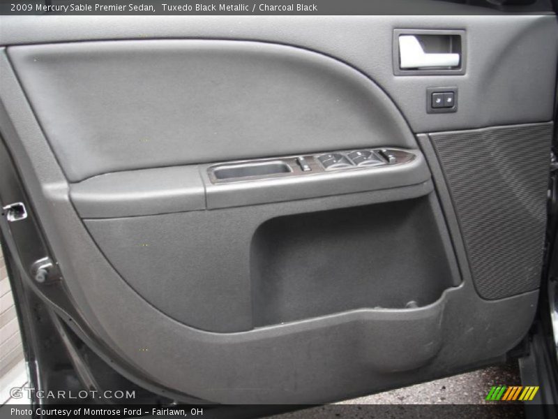 Tuxedo Black Metallic / Charcoal Black 2009 Mercury Sable Premier Sedan