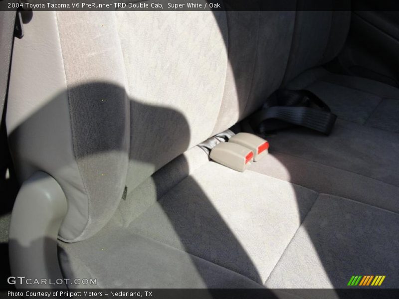 Super White / Oak 2004 Toyota Tacoma V6 PreRunner TRD Double Cab