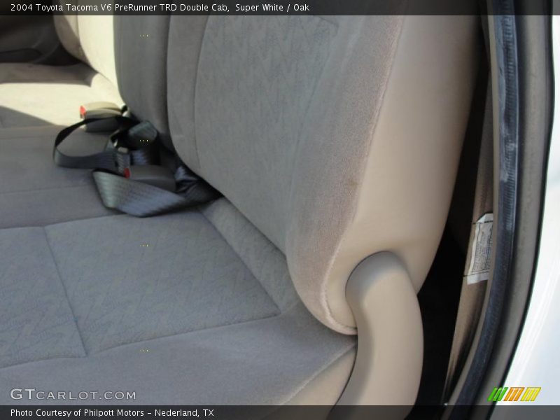 Super White / Oak 2004 Toyota Tacoma V6 PreRunner TRD Double Cab