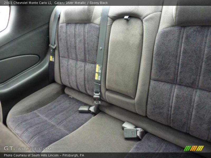 Galaxy Silver Metallic / Ebony Black 2003 Chevrolet Monte Carlo LS