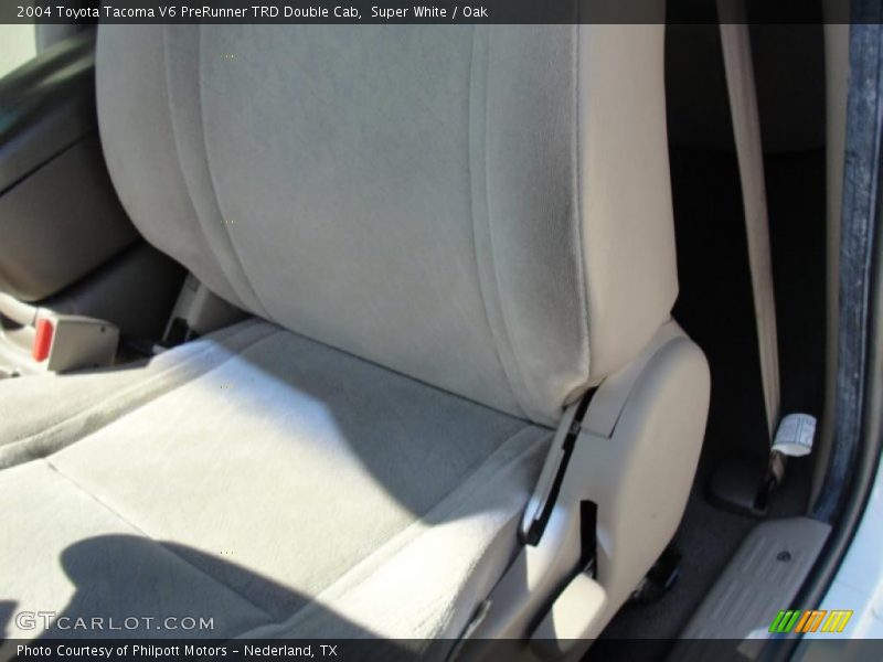 Super White / Oak 2004 Toyota Tacoma V6 PreRunner TRD Double Cab