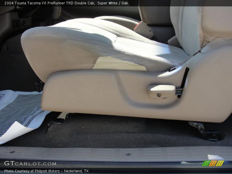 Super White / Oak 2004 Toyota Tacoma V6 PreRunner TRD Double Cab
