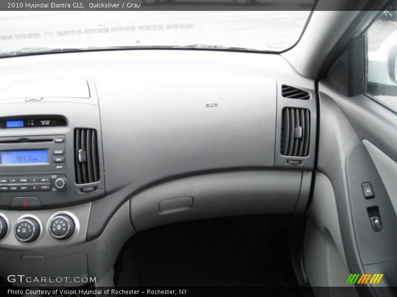 Quicksilver / Gray 2010 Hyundai Elantra GLS