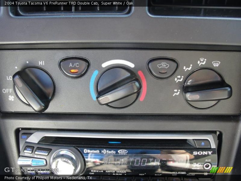 Super White / Oak 2004 Toyota Tacoma V6 PreRunner TRD Double Cab