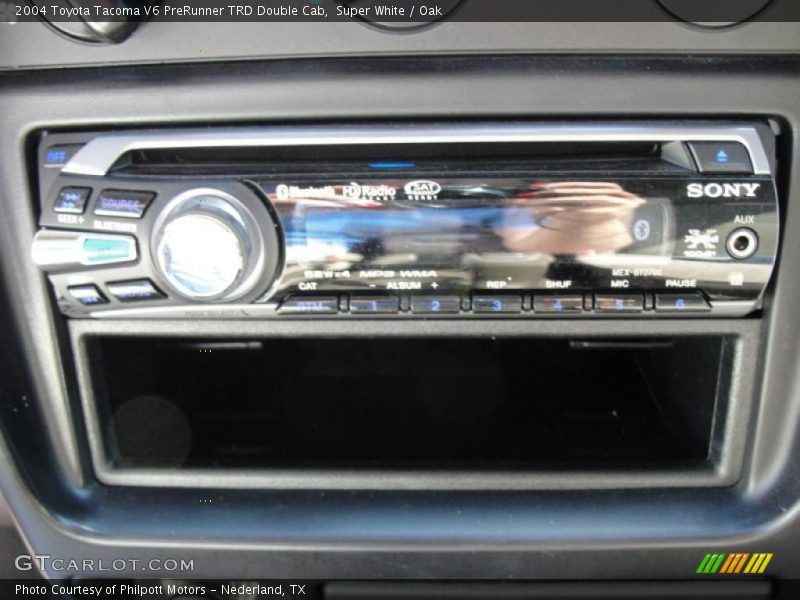Super White / Oak 2004 Toyota Tacoma V6 PreRunner TRD Double Cab