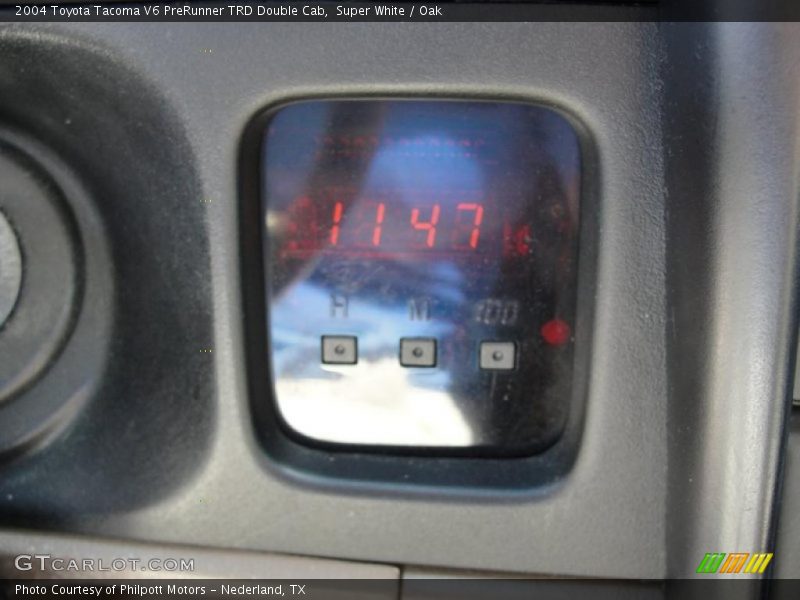 Super White / Oak 2004 Toyota Tacoma V6 PreRunner TRD Double Cab