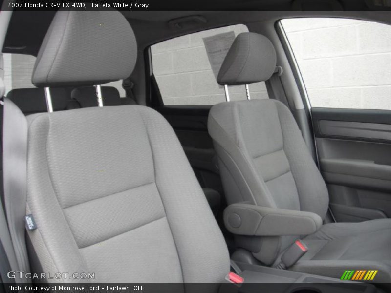 Taffeta White / Gray 2007 Honda CR-V EX 4WD