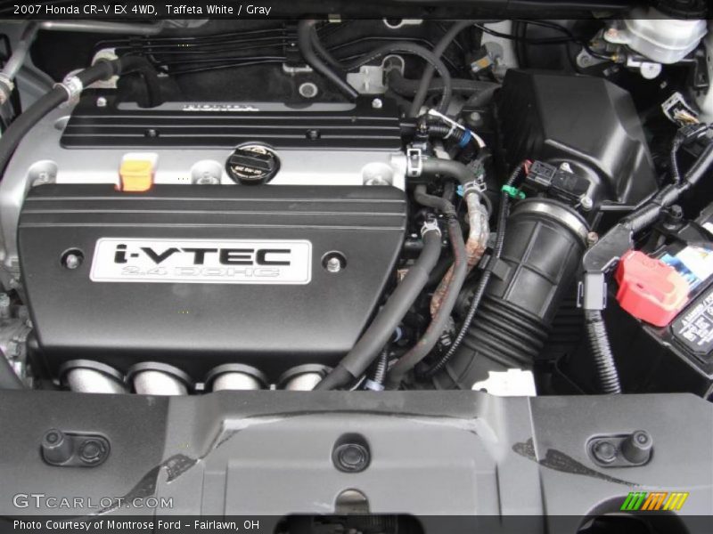  2007 CR-V EX 4WD Engine - 2.4 Liter DOHC 16-Valve i-VTEC 4 Cylinder