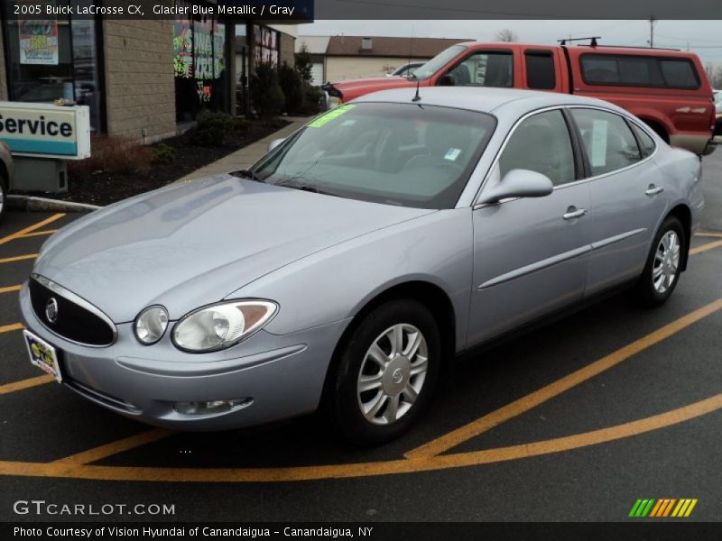 Glacier Blue Metallic / Gray 2005 Buick LaCrosse CX