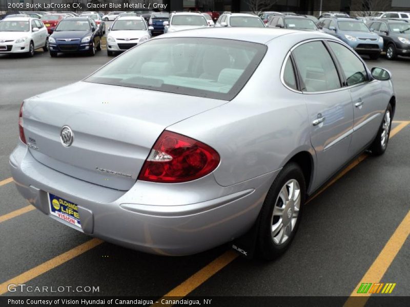 Glacier Blue Metallic / Gray 2005 Buick LaCrosse CX