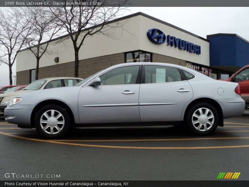 Glacier Blue Metallic / Gray 2005 Buick LaCrosse CX