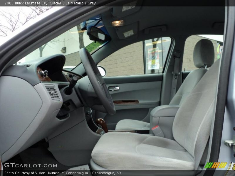 Glacier Blue Metallic / Gray 2005 Buick LaCrosse CX