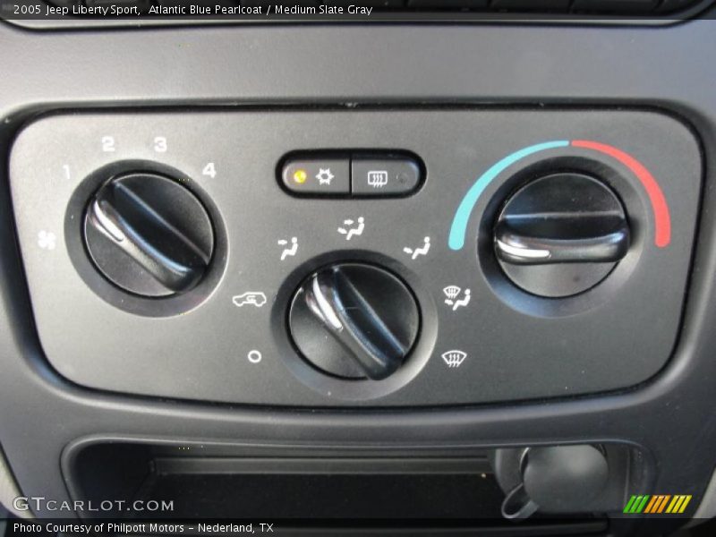 Controls of 2005 Liberty Sport