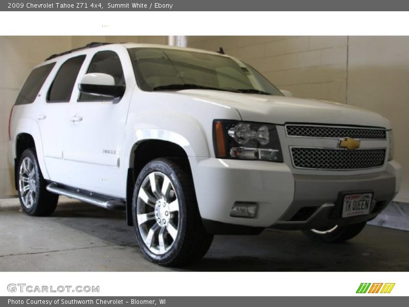 Summit White / Ebony 2009 Chevrolet Tahoe Z71 4x4