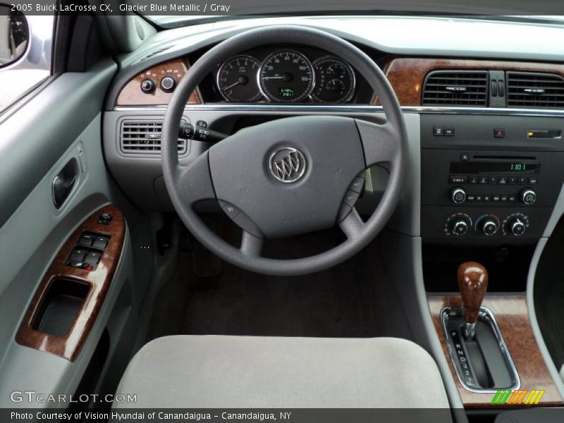 Glacier Blue Metallic / Gray 2005 Buick LaCrosse CX