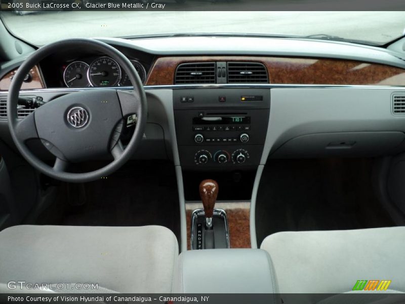 Glacier Blue Metallic / Gray 2005 Buick LaCrosse CX