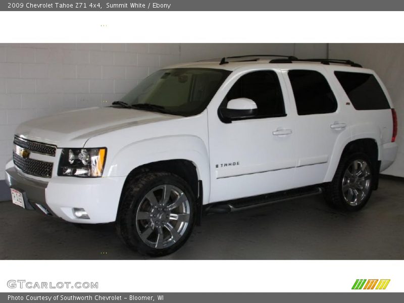 Summit White / Ebony 2009 Chevrolet Tahoe Z71 4x4