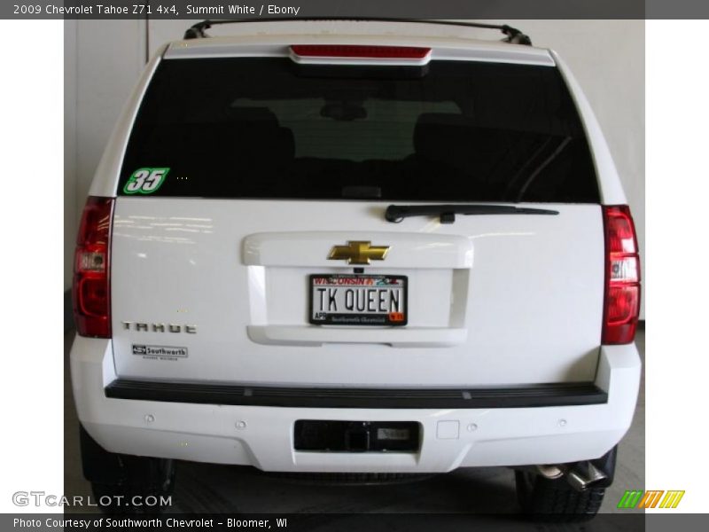 Summit White / Ebony 2009 Chevrolet Tahoe Z71 4x4