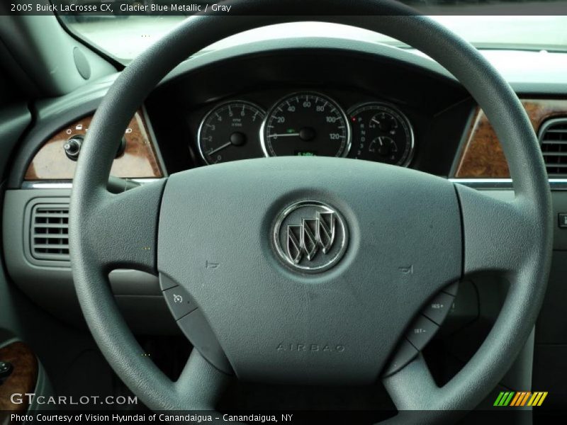 Glacier Blue Metallic / Gray 2005 Buick LaCrosse CX