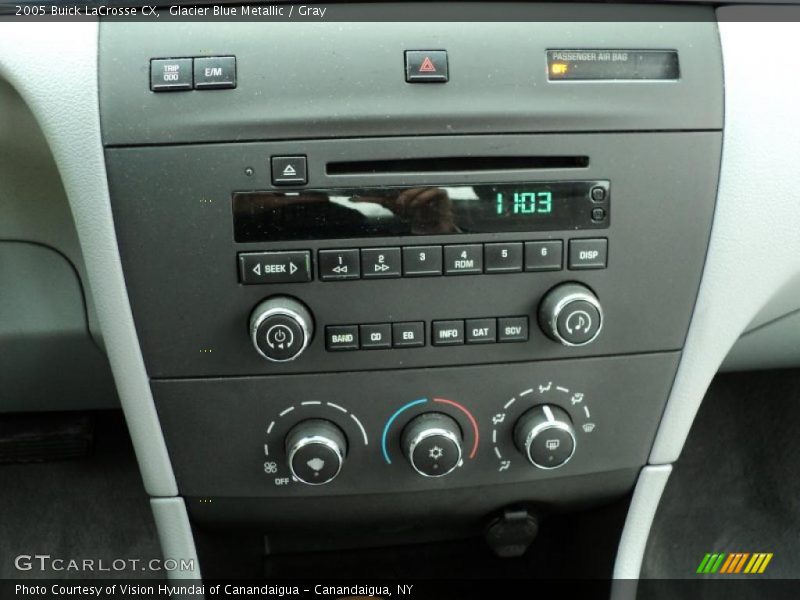 Glacier Blue Metallic / Gray 2005 Buick LaCrosse CX