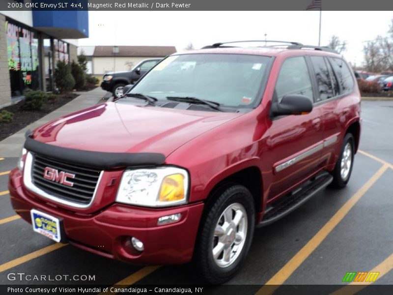 Magnetic Red Metallic / Dark Pewter 2003 GMC Envoy SLT 4x4