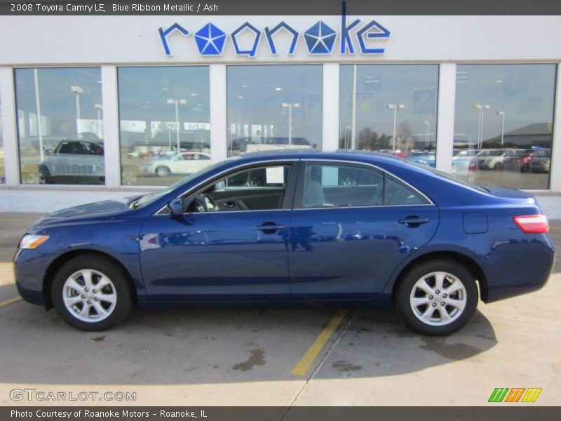Blue Ribbon Metallic / Ash 2008 Toyota Camry LE