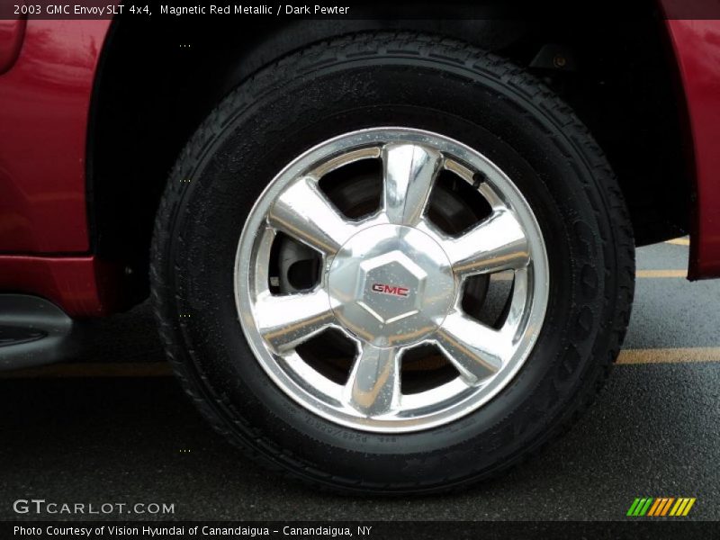 Magnetic Red Metallic / Dark Pewter 2003 GMC Envoy SLT 4x4