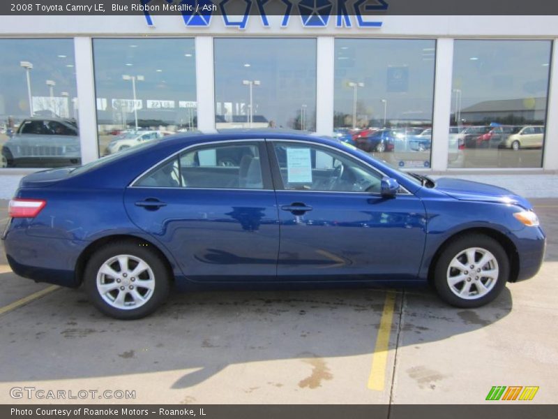 Blue Ribbon Metallic / Ash 2008 Toyota Camry LE