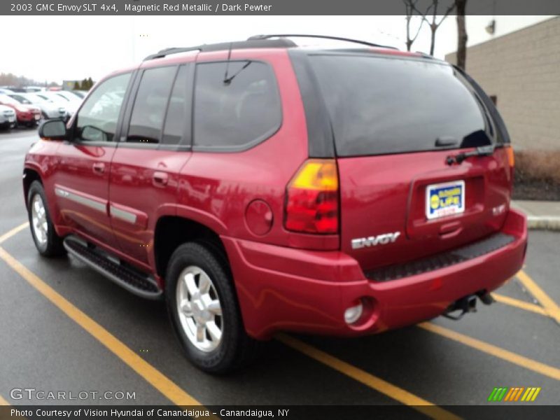 Magnetic Red Metallic / Dark Pewter 2003 GMC Envoy SLT 4x4