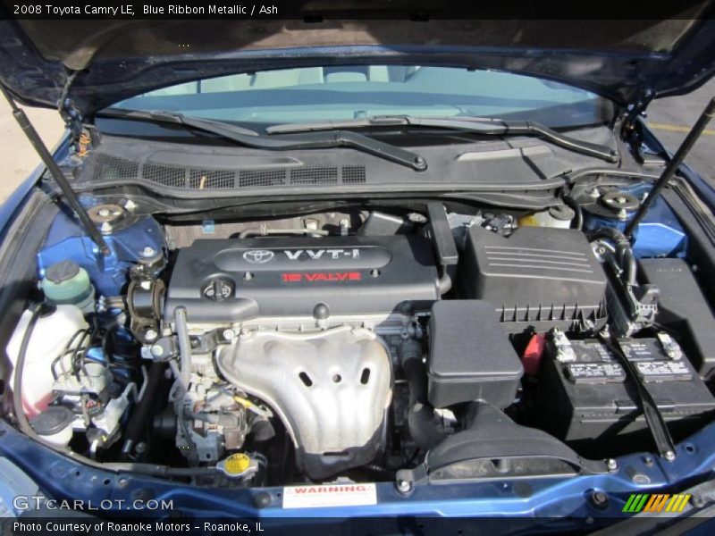 Blue Ribbon Metallic / Ash 2008 Toyota Camry LE