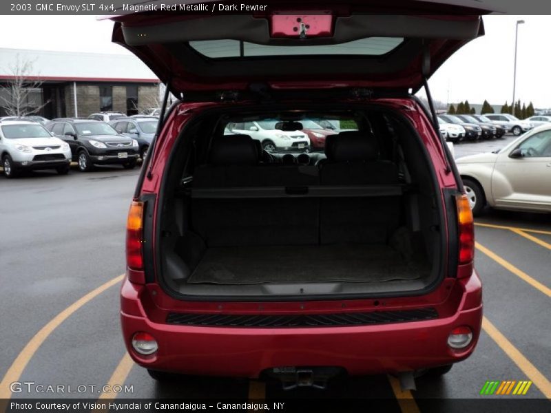 Magnetic Red Metallic / Dark Pewter 2003 GMC Envoy SLT 4x4