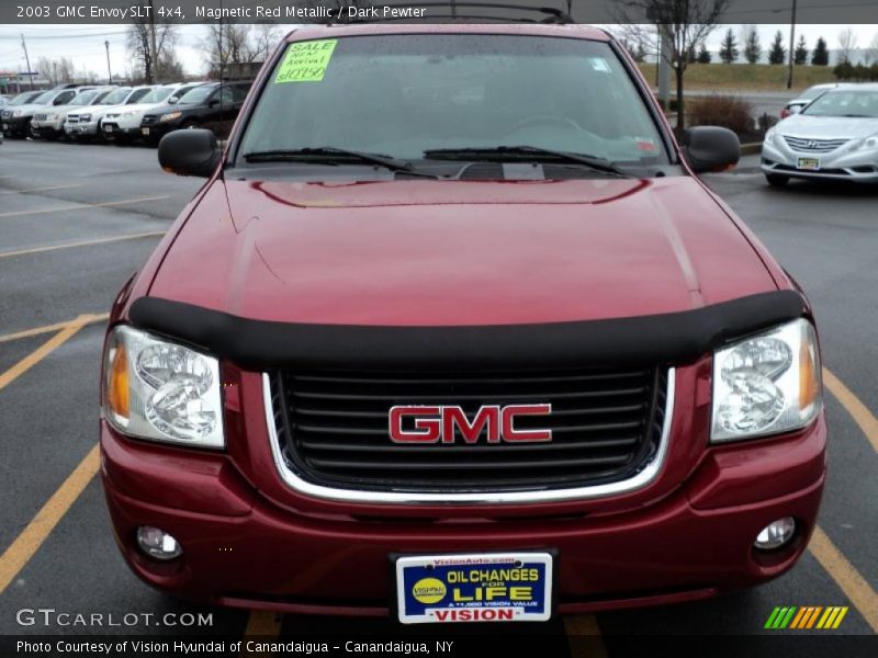 Magnetic Red Metallic / Dark Pewter 2003 GMC Envoy SLT 4x4