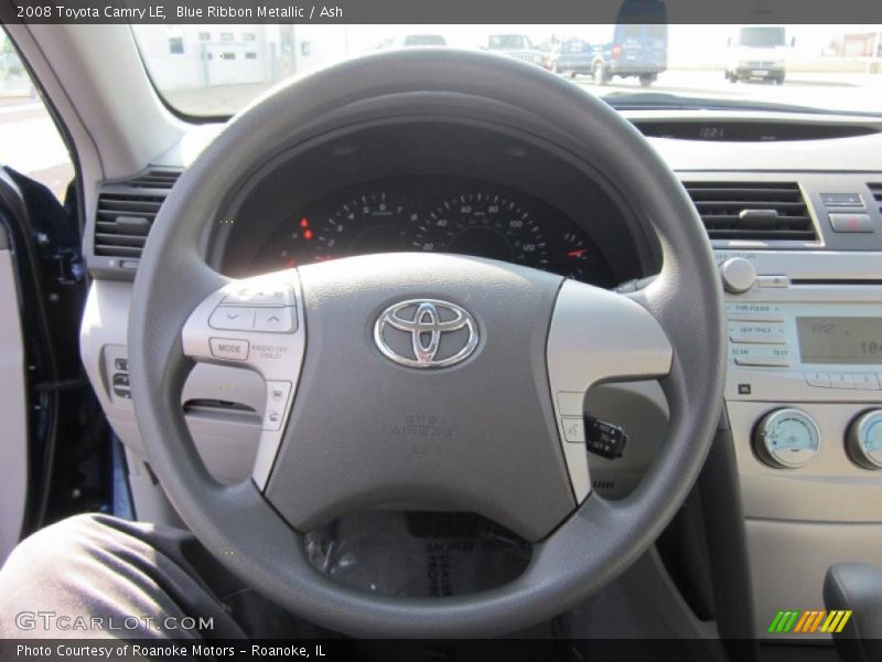 Blue Ribbon Metallic / Ash 2008 Toyota Camry LE