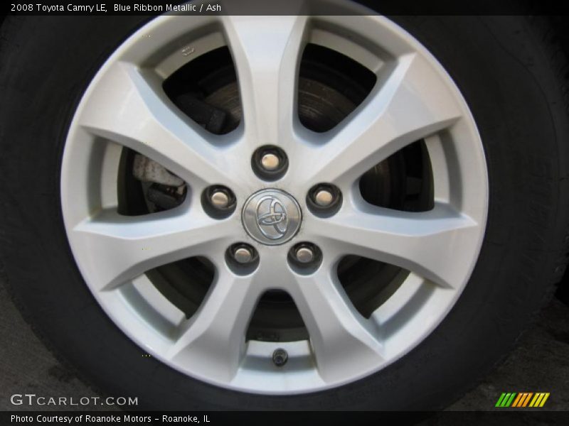 Blue Ribbon Metallic / Ash 2008 Toyota Camry LE