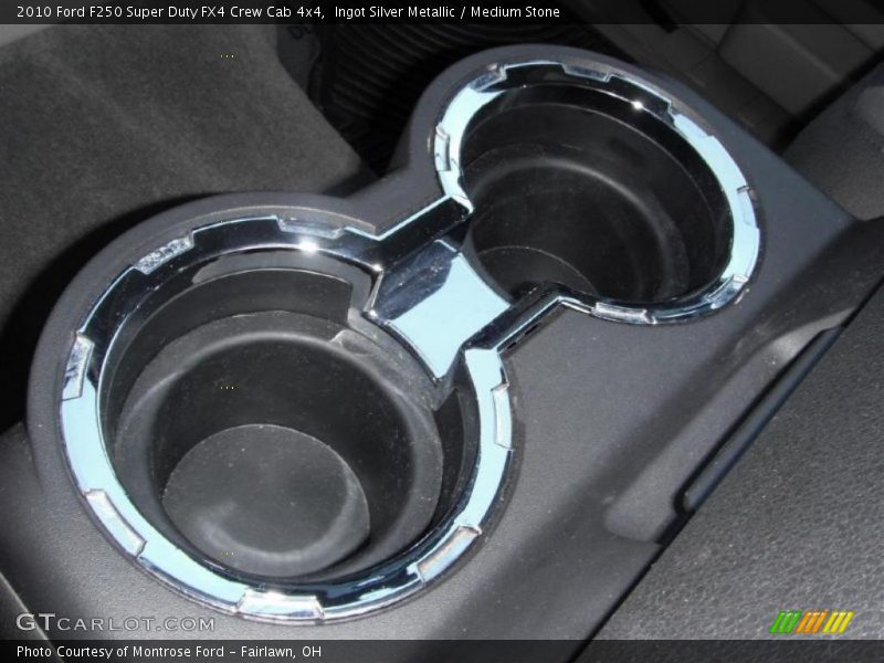 Ingot Silver Metallic / Medium Stone 2010 Ford F250 Super Duty FX4 Crew Cab 4x4