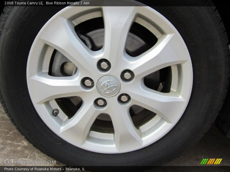 Blue Ribbon Metallic / Ash 2008 Toyota Camry LE