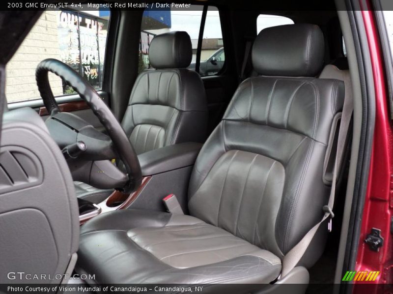 Magnetic Red Metallic / Dark Pewter 2003 GMC Envoy SLT 4x4